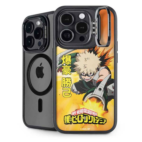 My Hero Academia Katsuki Bakugo Season 4 iPhone 15 Pro Kickstand Case